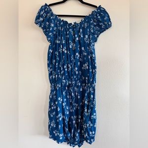 Kate Spade blue‎ floral romper
